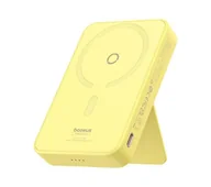 Powerbanki - Baseus P10064101Y23-00 MagPro Magnetic 5000mAh 20W Żółty - miniaturka - grafika 1