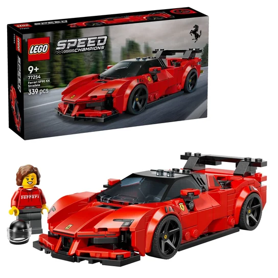 LEGO Samochód sportowy Ferrari SF90 XX Stradale PREZENT DLA CHŁOPAKA MĘŻA PREZENT NA ŚWIĘTA DLA FANA FERRARI MOTORYZACJI