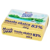Szybkie dania obiadowe - Masło Ekstra Mazurski Smak 200G 83% Tł. - miniaturka - grafika 1