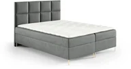 Łóżka - Łóżko kontynentalne Gobi Box 180x200 z nogami riviera 91 - miniaturka - grafika 1