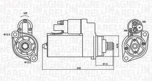 Rozrusznik Magneti Marelli 063721405010 - Rozruszniki - miniaturka - grafika 1