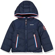 Kurtki i płaszcze dla chłopców - Levi's Kids Dziecięca kurtka Puffer LVN Mixed Media, Sukienka Blues, 6 Miesiące - miniaturka - grafika 1