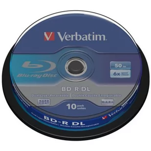 Verbatim BD-R DL 50GB 6x Szpula 10 43746 - Nośniki danych - miniaturka - grafika 1