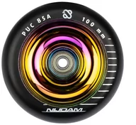 Akcesoria do skatingu - Kółka do hulajnogi wyczynowej Neo Chrome Nijdam 100mm x2 - miniaturka - grafika 1