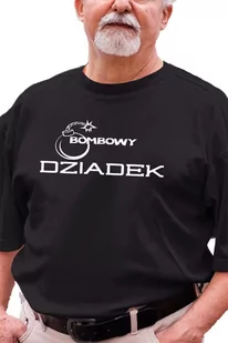 Koszulka z nadrukiem dla Dziadka " Bombowy Dziadek " - Dzień Babci i Dzień Dziadka - miniaturka - grafika 1