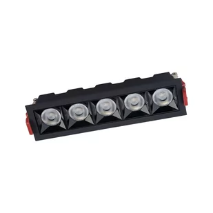 Czarna, ledowa lampa wpustowa 20,7cm 36deg; 3000K 10062 z serii MIDI LED - Lampy sufitowe - miniaturka - grafika 1