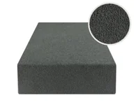 Prześcieradła - Prześcieradło Z Gumką 120X200 Frotte Grafitowe - miniaturka - grafika 1