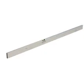 Poziomice, łaty, miary - Łata murarska aluminiowa prostokątna 2,0 m PROLINE z libelką - miniaturka - grafika 1
