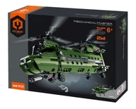 Przybory szkolne - iM Master 6809 Klocki konstrukcyjne technic samochód wojskowy transportowy 2w1 393 el. - miniaturka - grafika 1