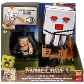 Gadżety dla graczy - Zestaw figurek MINECRAFT Movie Blast Attack Ghast JFB69 - miniaturka - grafika 1