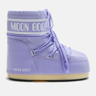 Damskie Buty zimowe MOON BOOT MOON BOOT ICON LOW NYLON 14093400013 – Fioletowy - Kozaki damskie - miniaturka - grafika 1