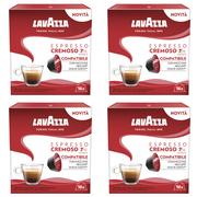 Kawa w kapsułkach i saszetkach - 4x Kapsułki do ekspresu LAVAZZA DOLCE GUSTO ESPRESSO CREMOSO 16 szt. - miniaturka - grafika 1