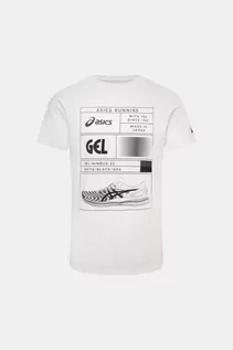 Koszulki męskie - ASICS T-shirt - Biały - Mężczyzna - L (L) - grafika 1