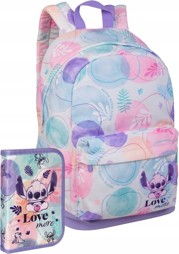 Plecak Szkolny Lilo i Stitch CoolPack Piórnik Zestaw 2 elementy
