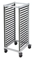 Wózki na żywność - Wózek Camshelving do transportu pojemników, 18 × GN 2/1, Cambro, 835x645x(H)171mm - miniaturka - grafika 1