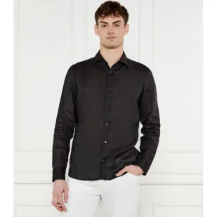 Joop! Lniana koszula Pai-W Slim Fit - Koszule męskie - miniaturka - grafika 1