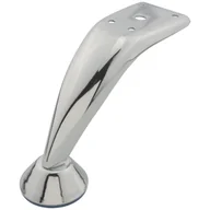 Zawiasy, okucia i inne akcesoria - Noga meblowa D-01 chrom STAHL - miniaturka - grafika 1