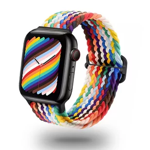 Wymienna Pleciona Opaska Apple Watch 38/40/41Mm Rainbow - Akcesoria do smartwatchy - miniaturka - grafika 1