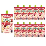 Koncentraty warzywne, przeciery - Tymbark Musly ryż płatki owsiane jabłko banan aronia wiśnia jogurt 170 g x 10 sztuk - miniaturka - grafika 1