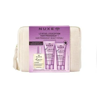 NUXE Hair Prodigieux Zestaw maska, 30ml + szampon, 50ml + odżywka, 30ml + kosmetyczka >> 0zł za wysyłkę przy zakupach od 149 zł << - Szampony do włosów - miniaturka - grafika 1