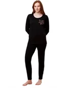 Piżamy damskie - Piżama damska Sets PK 03 LSL X-42 - miniaturka - grafika 1