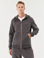 Bluzy męskie - Boss Bluza 50493495 Szary Regular Fit - BOSS - miniaturka - grafika 1