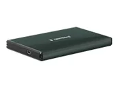 Pozostałe akcesoria sieciowe - GEMBIRD EE2-U3S-3-G USB 3.0 2.5inch HDD enclosure brushed aluminum green - miniaturka - grafika 1