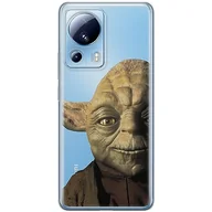 Etui i futerały do telefonów - Etui Yoda 004 Star Wars Nadruk częściowy Przeźroczysty Producent: Xiaomi, Model: 13 LITE/ CIVI 2 - miniaturka - grafika 1