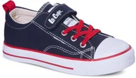 Buty dla dziewczynek - Lee Cooper buty dziecięce LCW-25-02-3274K NAVY 29 - miniaturka - grafika 1