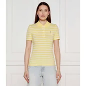 Koszulki i topy damskie - Tommy Hilfiger Polo 1985 | Slim Fit | pique - miniaturka - grafika 1