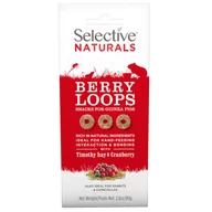 Przysmaki dla gryzoni - Selective Naturals Berry Loops dla świnek morskich - 2 x 80 g - miniaturka - grafika 1