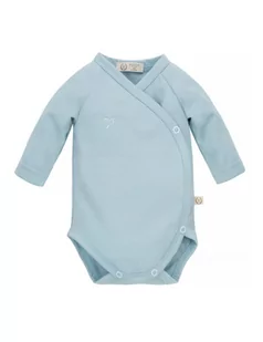 Yosoy Body niemowlęce z długim rękawem bawełna organiczna Blue sky, Rozmiar: 62 - Body dla niemowląt - miniaturka - grafika 1