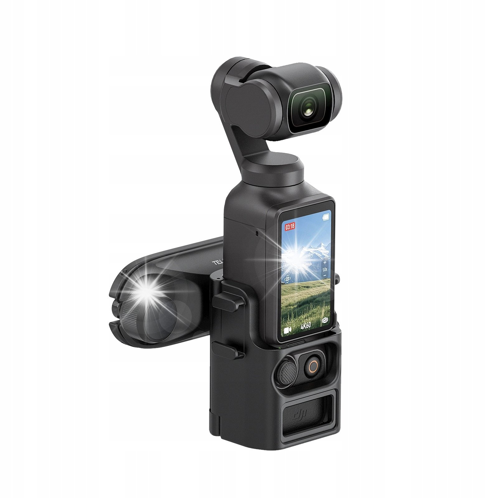 Uchwyt Mocowanie do Plecaka Szelek Paska Obudowa Osłona Dji Osmo Pocket 3