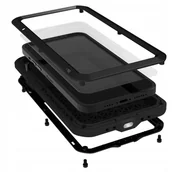 Etui i futerały do telefonów - Love Mei Etui pancerne + szkło iPhone 13, czarne 6932809616868 - miniaturka - grafika 1