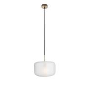 Lampy sufitowe - Maxlight Loftowa LAMPA wisząca SMOOTH P0450 skandynawska do sypialni biała złota P0450 - miniaturka - grafika 1