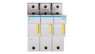 Hager Podstawa bezp. modułowa 3bieg do50A LR603 - Bezpieczniki elektryczne - miniaturka - grafika 1