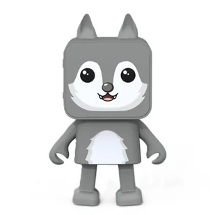 Tańczący głośnik Bluetooth Dancing Animals - Wilk, Mobility on Board - Głośniki przenośne - miniaturka - grafika 1