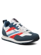 Sneakersy damskie - Pepe Jeans Sneakersy Foster Boy Print PBS30554 Niebieski - miniaturka - grafika 1