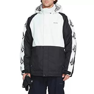 Volcom Iconic Stone Jacket Jacket, Green (Ice Green), S Mężczyźni, Zielony (lód zielony), S - Kurtki narciarskie - miniaturka - grafika 1