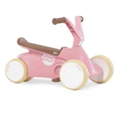 Jeździki dla dzieci - Berg GO2 Gokart Jeździk Rowerek 2w1 Retro Pink 24.50.07.00 - miniaturka - grafika 1