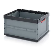 Pudła i pojemniki do przechowywania - AUER Skrzynka plastikowa bez wieka 800x600x445 mm FB 86/445 - miniaturka - grafika 1