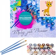 Zabawki kreatywne - Norimpex *****Malowanie po nr 20x20 Żyrafa maleńka 1008628 - miniaturka - grafika 1