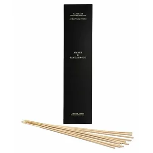 Cerería Moll Kadzidełka czarne bursztyn i drzewo sandałowe 20 szt - Zapachy do domu - miniaturka - grafika 1