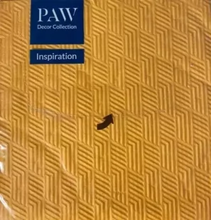 Serwetki Inspirujący wzór pomarańcz. 33x33cm 20szt - PAW - Folia, papier śniadaniowy, serwetki - miniaturka - grafika 1