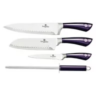 Noże kuchenne - Berlinger Haus 4-częściowy zestaw noży ze stali nierdzewnej Purple Eclipse Collection - miniaturka - grafika 1