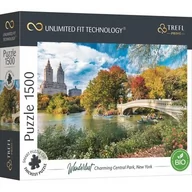 Puzzle - Trefl Prime - Puzzle UFT Wanderlust: Charming Central Park, New York - 1500 Elementów, Najgrubsza Tektura, BIO, EKO, Nowy Jork USA, Podróże, Kreatywna Rozrywka dla Dorosłych i Dzieci od 12 Lat 26194 - miniaturka - grafika 1