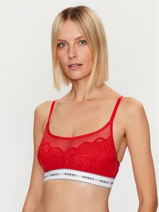 Guess Biustonosz top Belle O2BC07 KBBT0 Czerwony - Biustonosze - miniaturka - grafika 1