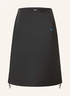Adidas Spódnica Wb W Satin Z Lampasami schwarz - Spódnice - miniaturka - grafika 1