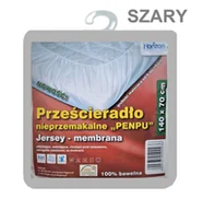 Prześcieradła dla dzieci - Prześcieradło nieprzemakalne „PENPU” 70x140cm Horizon - miniaturka - grafika 1