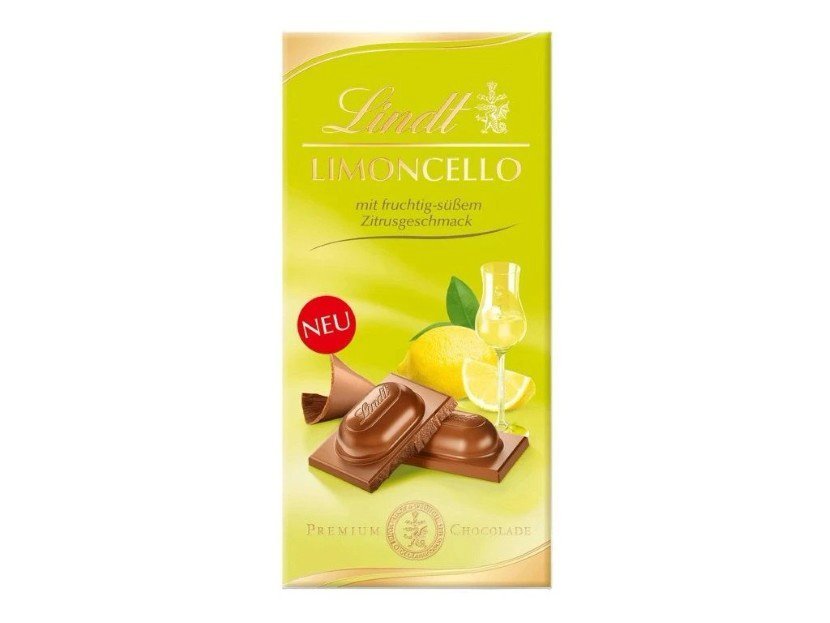 Lindt czekolada mleczna z limoncello 100g